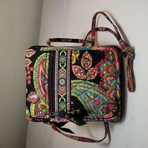 Vera Bradley multi colored paisley crossbody bag